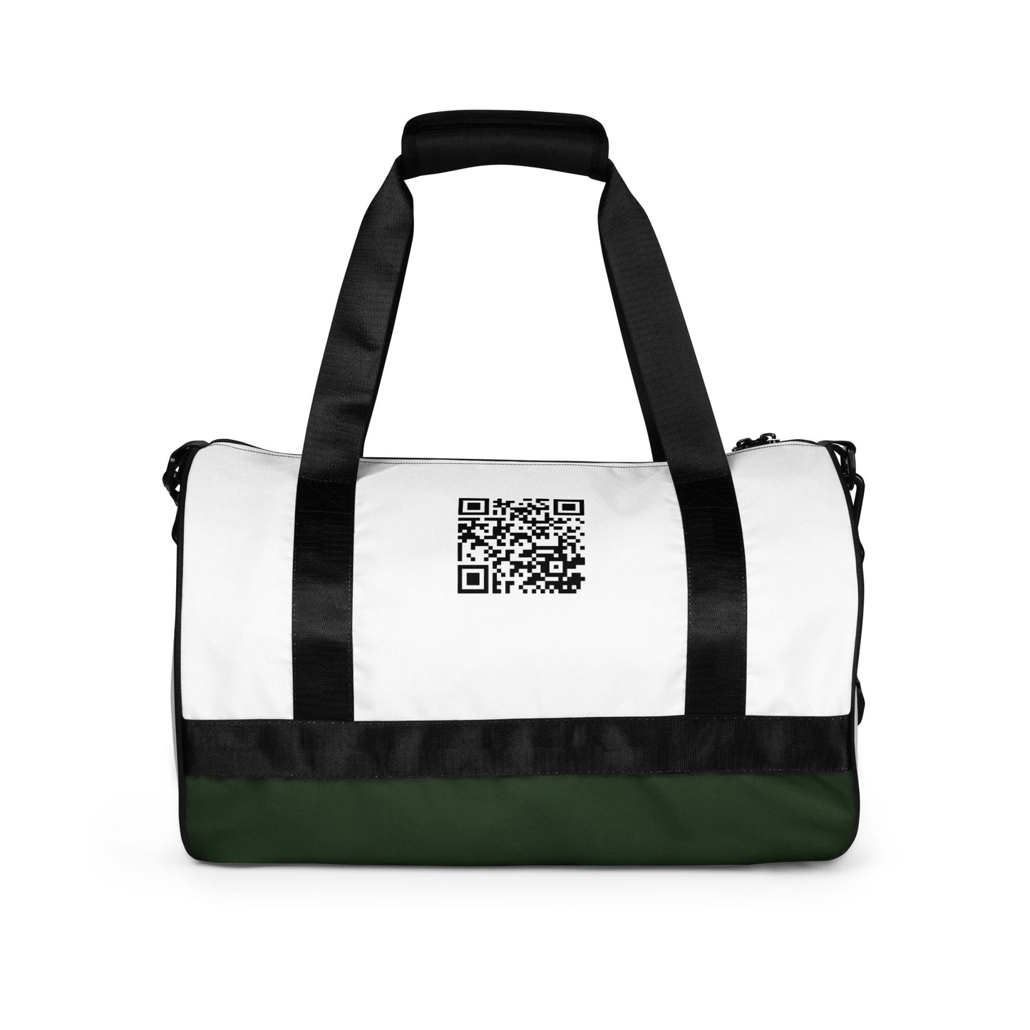 SPT White and Green Gym Bag