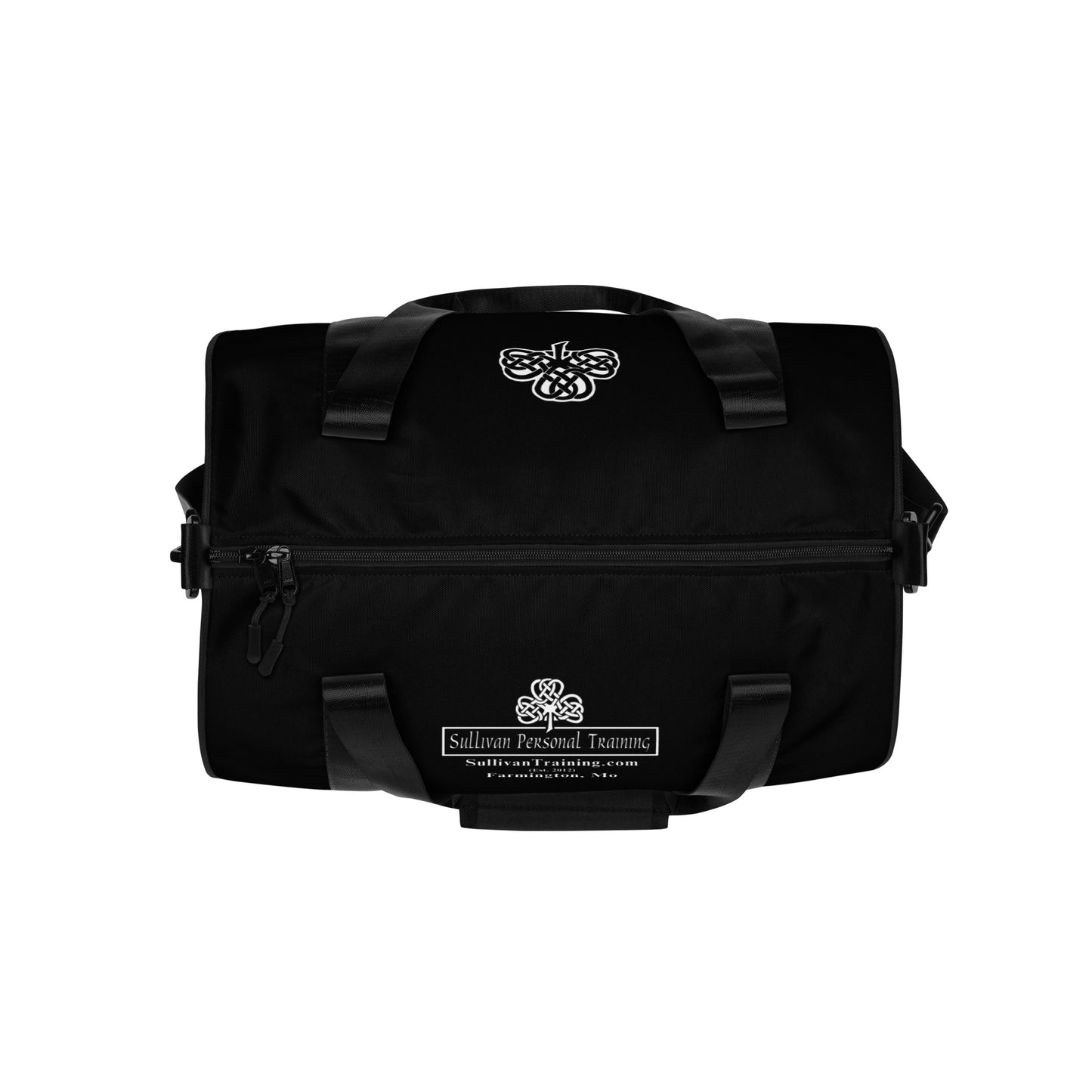 SPT Logo - Black gym bag