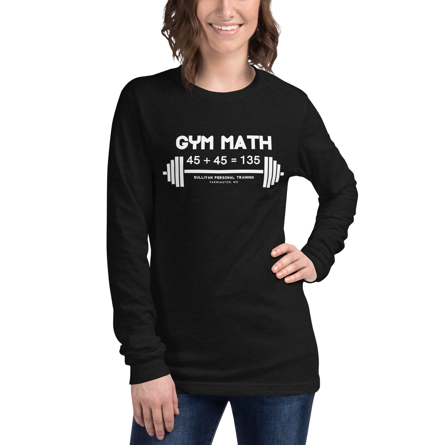 Gym Math - Unisex Long Sleeve Tee