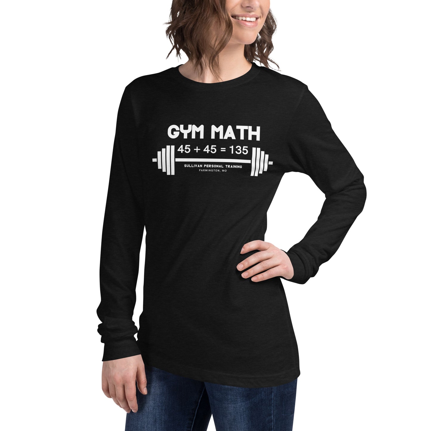 Gym Math - Unisex Long Sleeve Tee