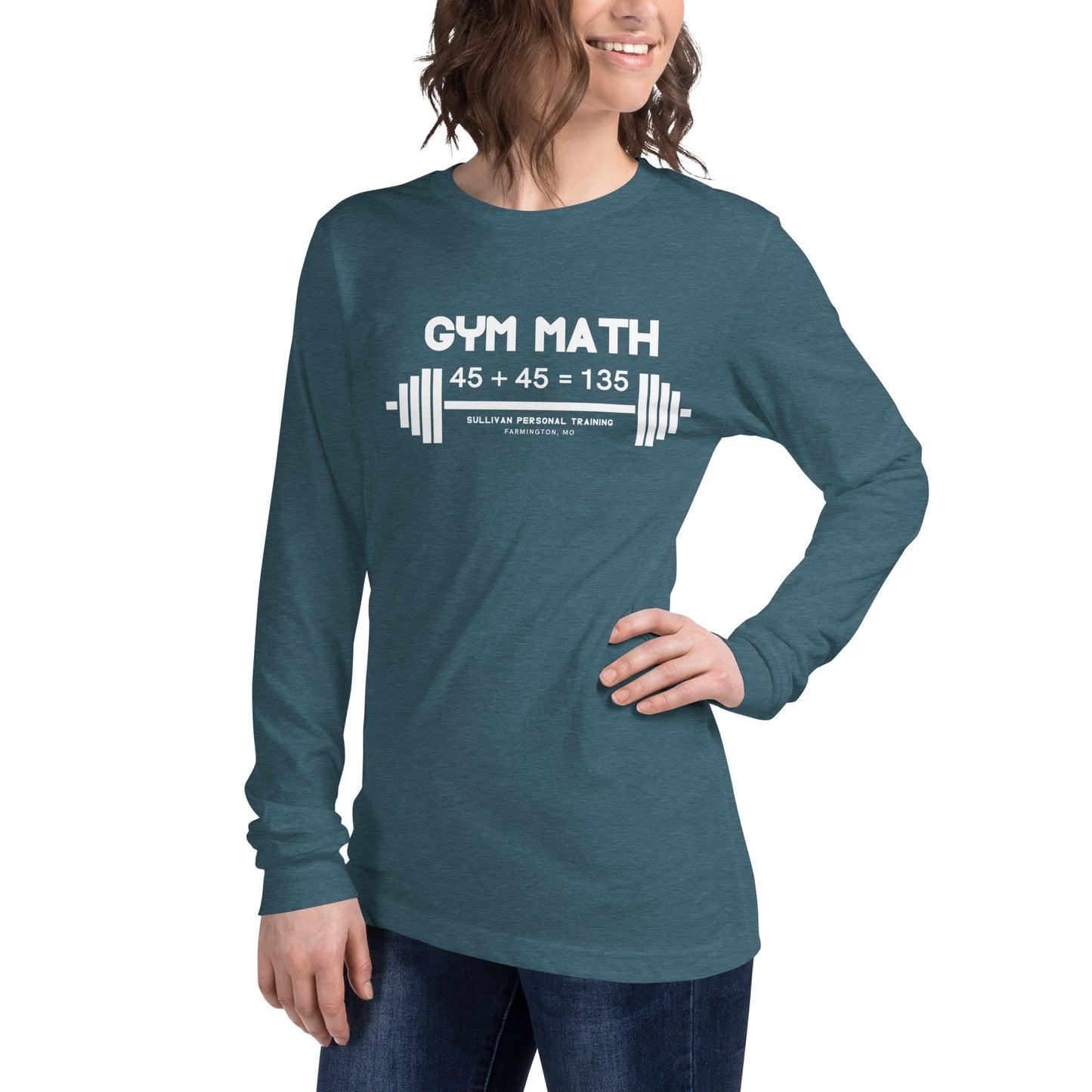 Gym Math - Unisex Long Sleeve Tee