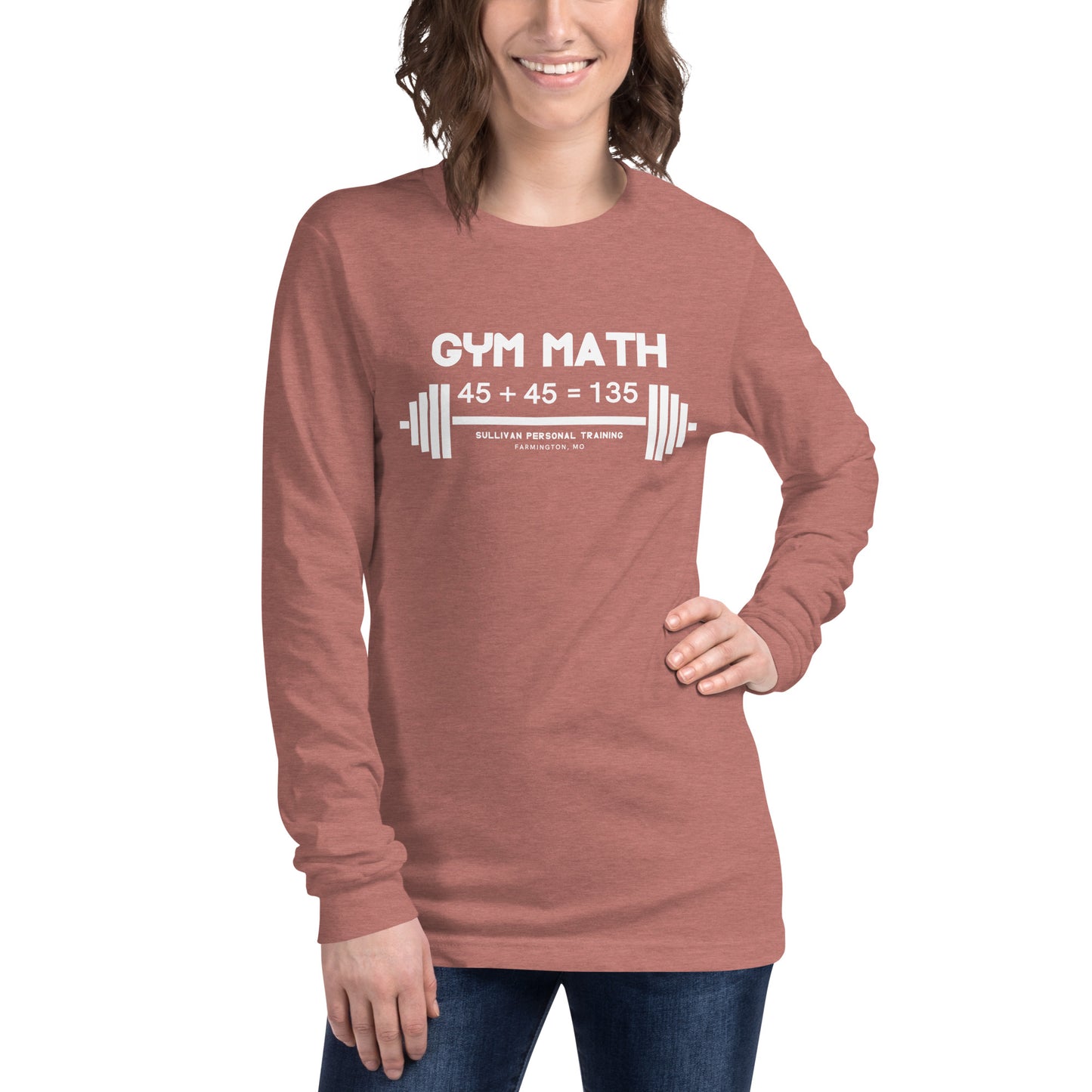 Gym Math - Unisex Long Sleeve Tee