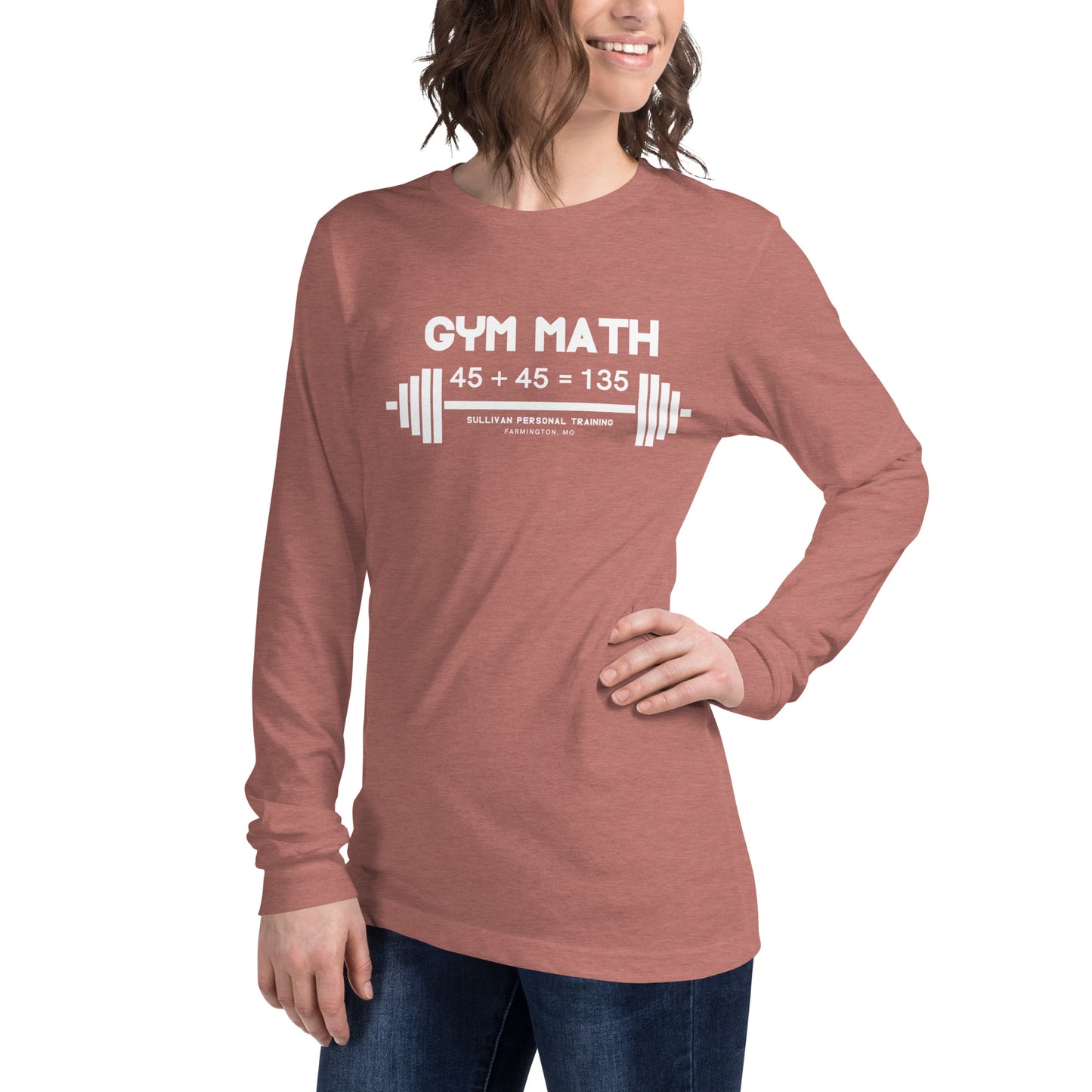 Gym Math - Unisex Long Sleeve Tee