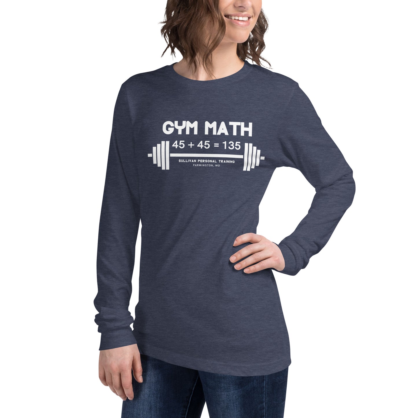 Gym Math - Unisex Long Sleeve Tee