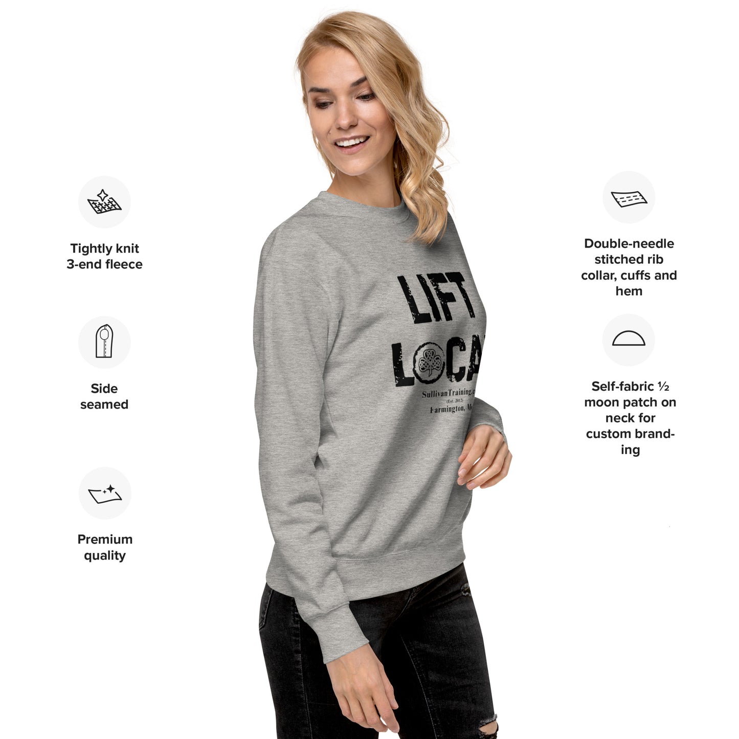 Unisex Premium Sweatshirt - Lift Local