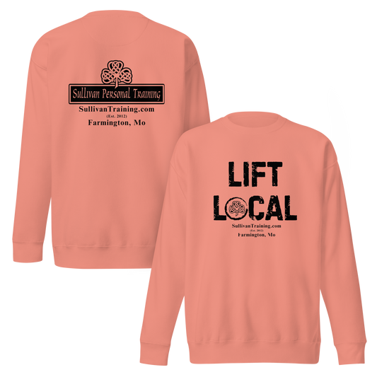 Lift Local Sweatshirt (With Back Logo)