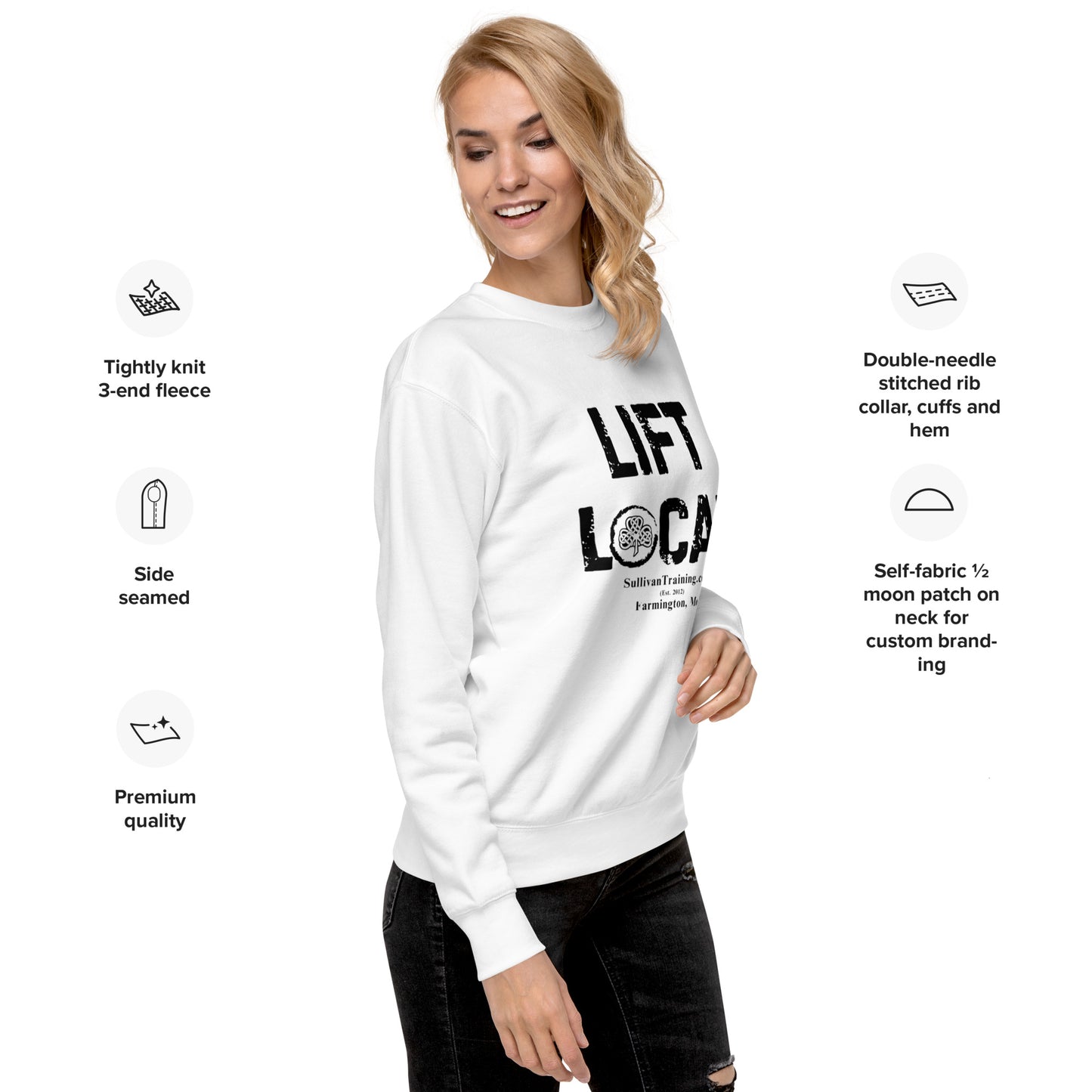 Unisex Premium Sweatshirt - Lift Local