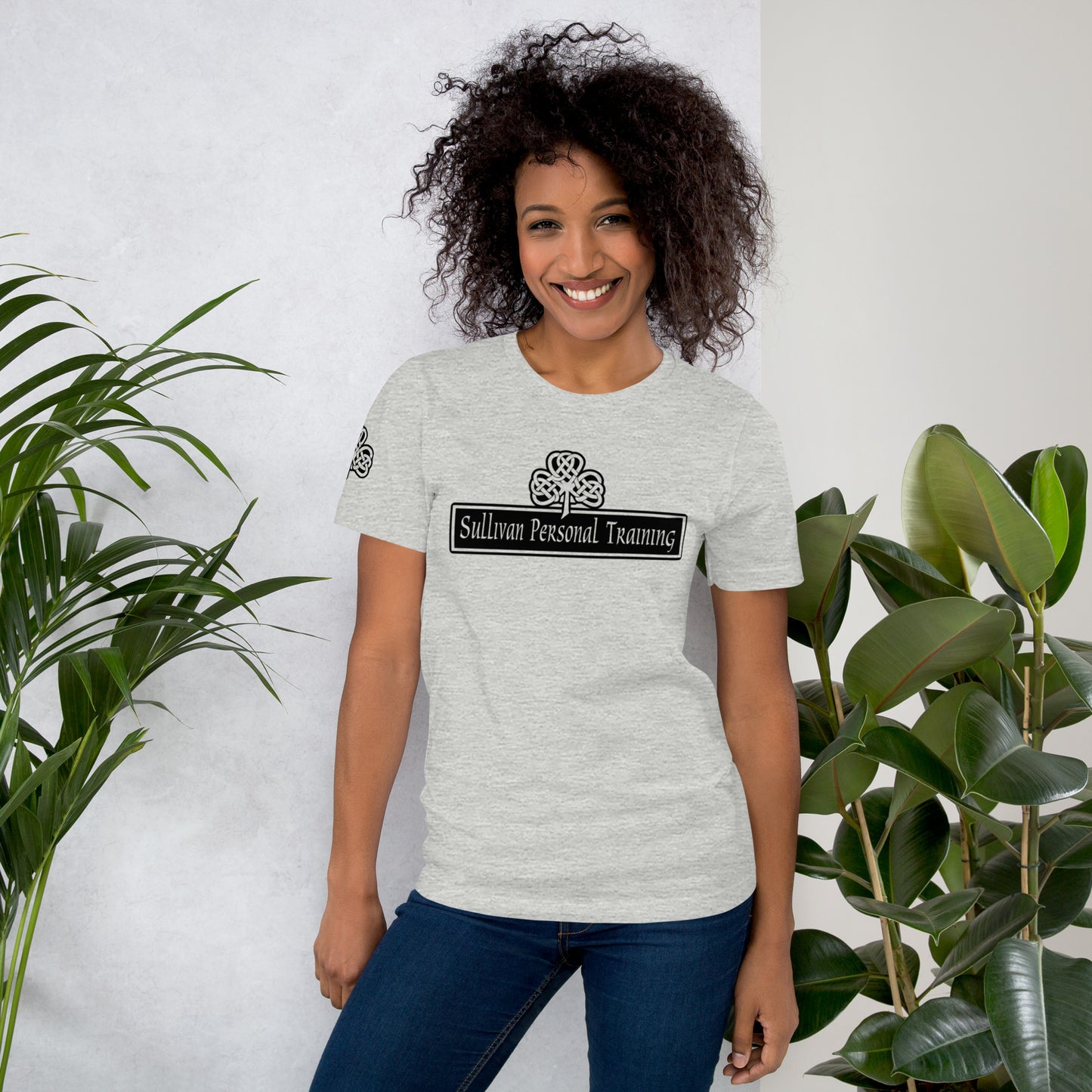 SPT Logo - Unisex t-shirt with back and right sleeve