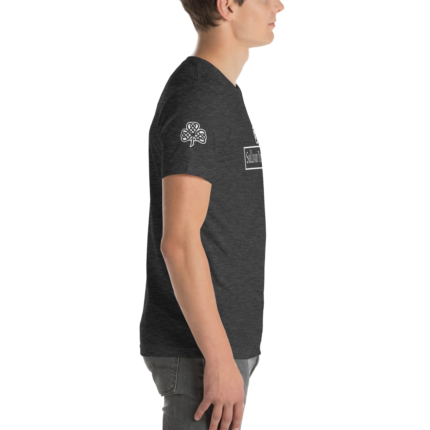 SPT Logo - Unisex t-shirt with back and right sleeve