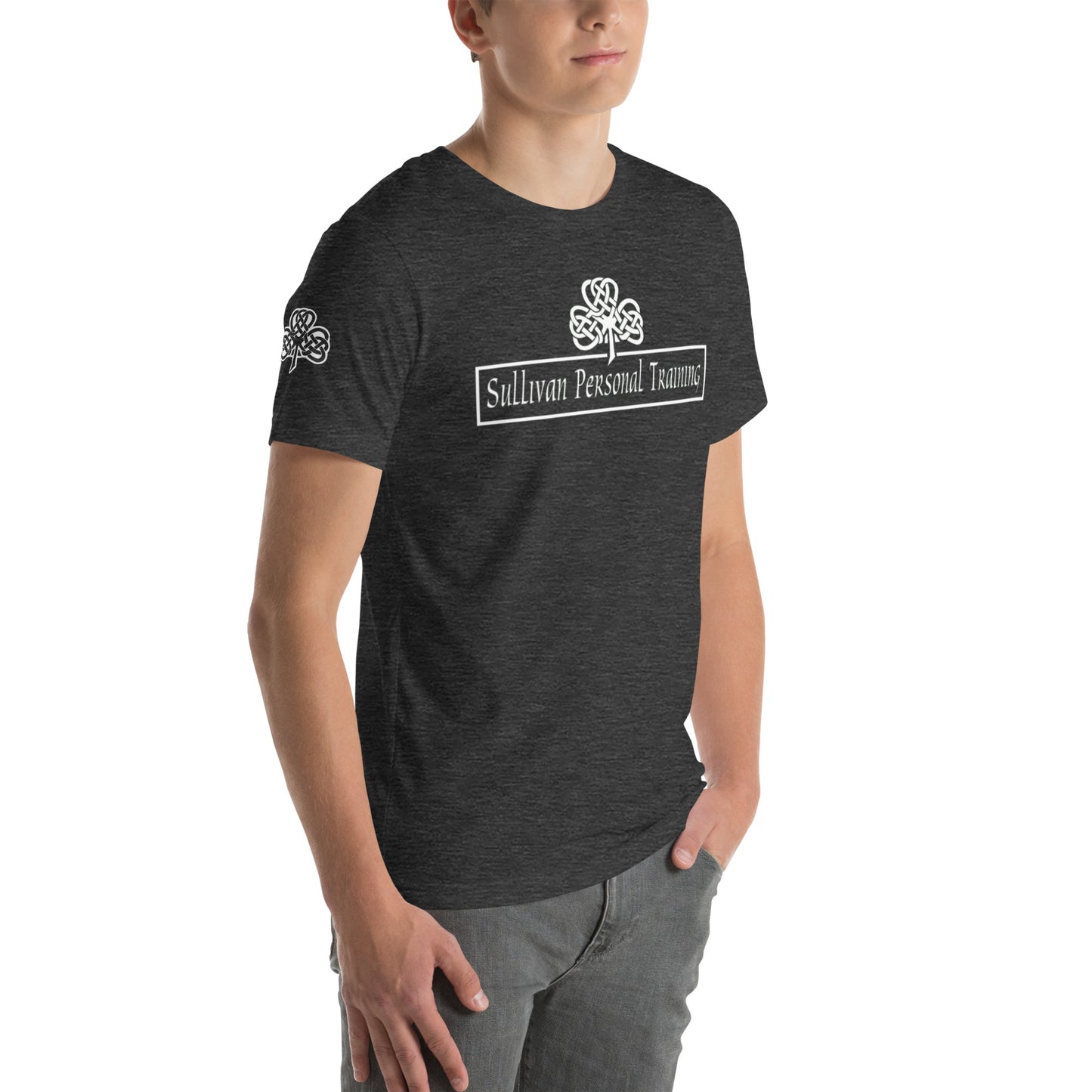 SPT Logo - Unisex t-shirt with back and right sleeve