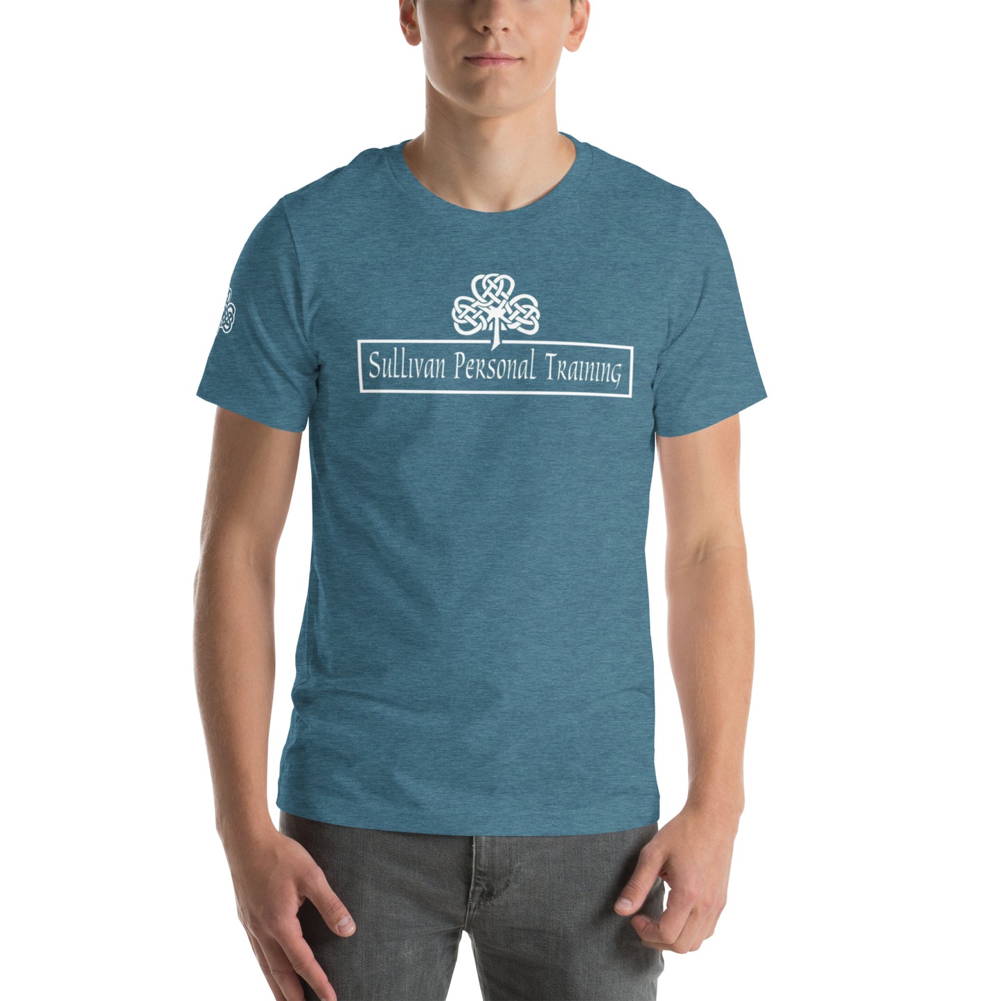 SPT Logo - Unisex t-shirt with back and right sleeve