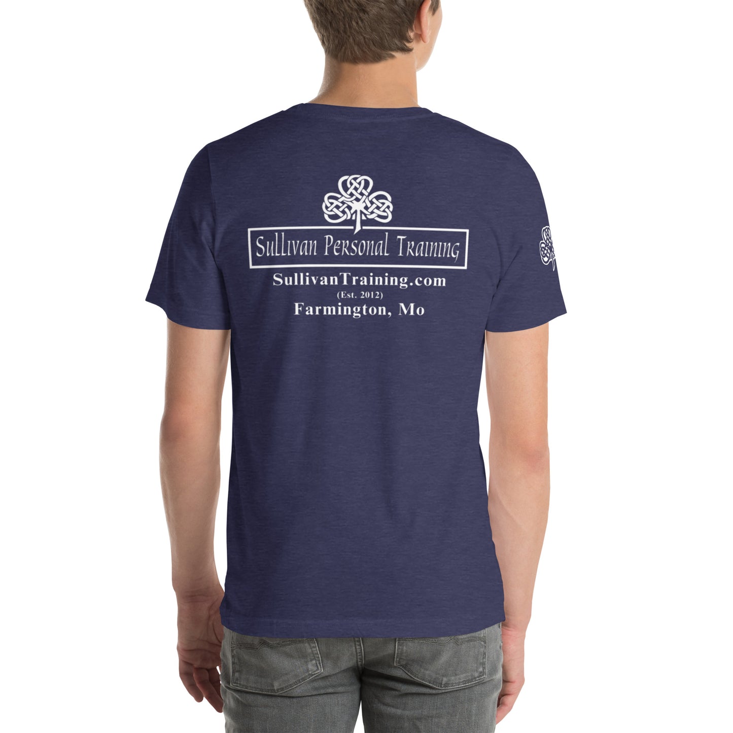 SPT Logo - Unisex t-shirt with back and right sleeve