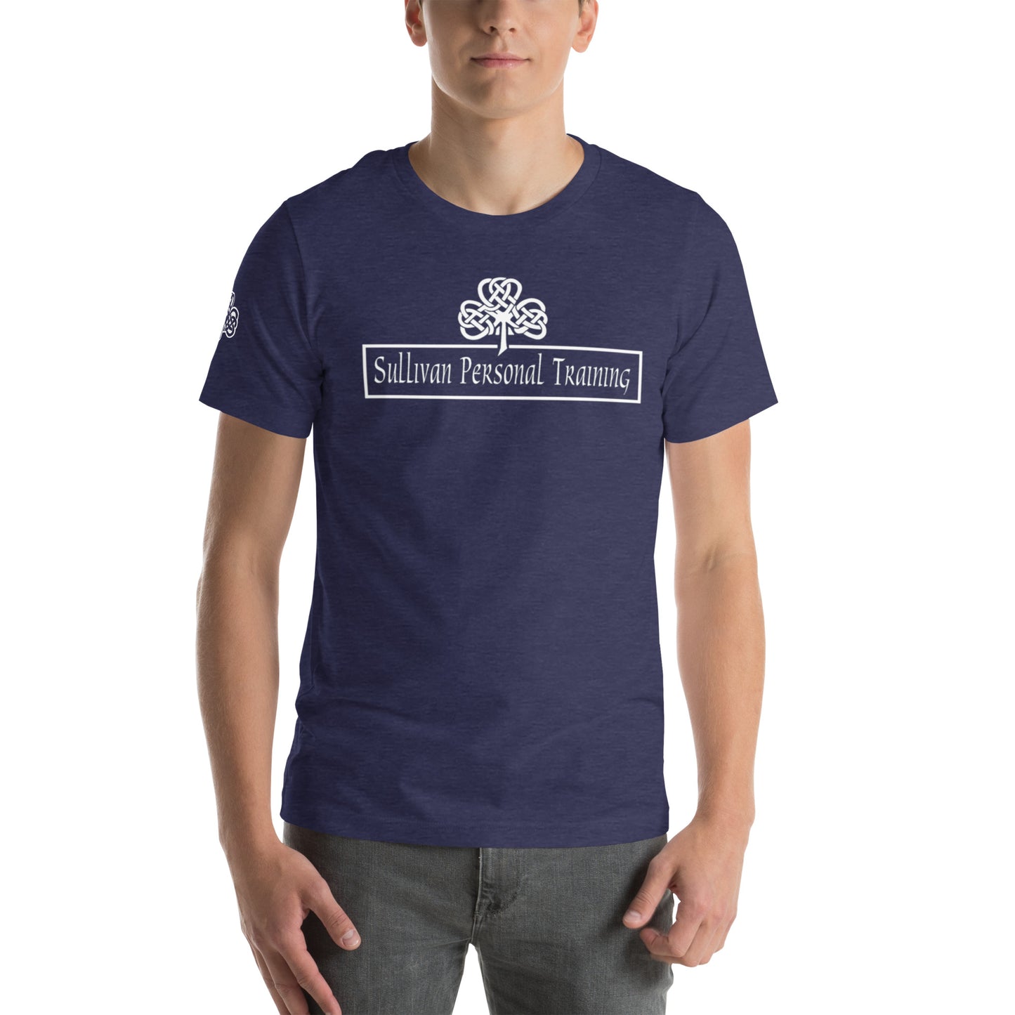 SPT Logo - Unisex t-shirt with back and right sleeve