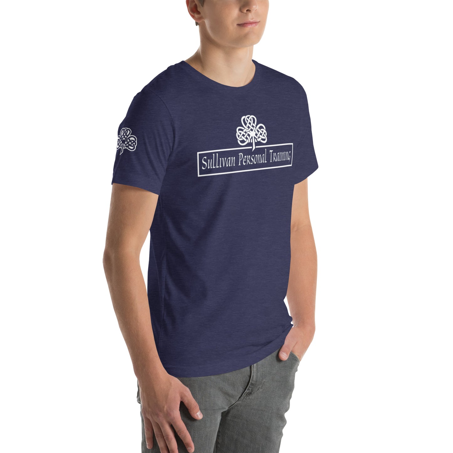 SPT Logo - Unisex t-shirt with back and right sleeve