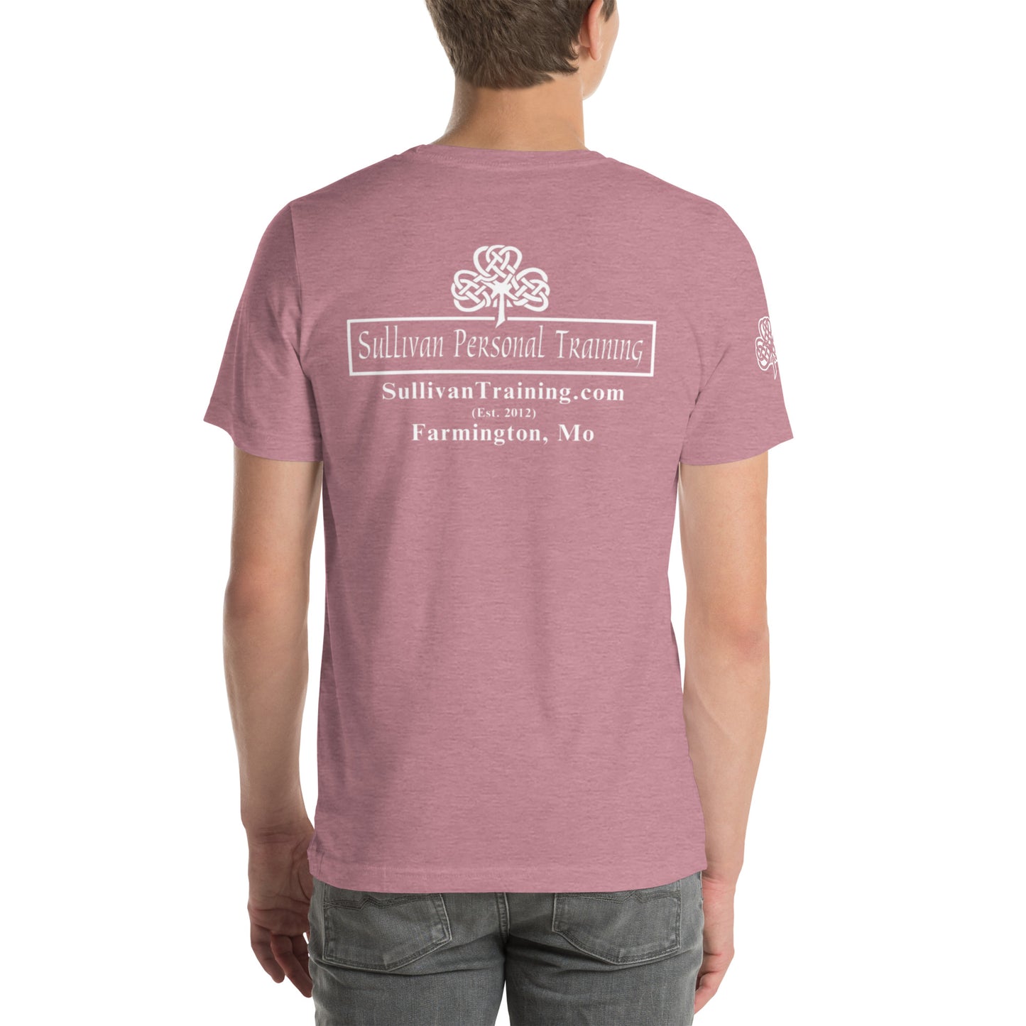 SPT Logo - Unisex t-shirt with back and right sleeve