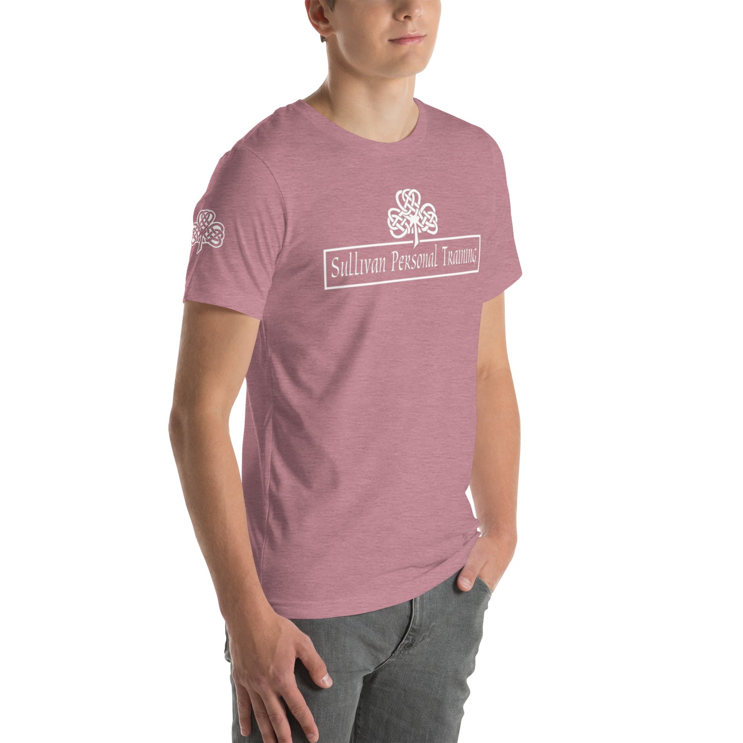 SPT Logo - Unisex t-shirt with back and right sleeve