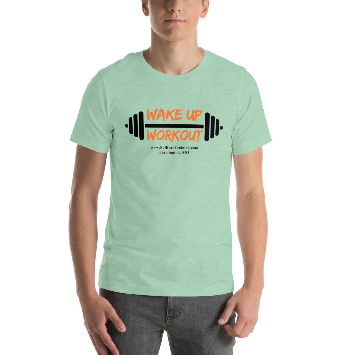 Unisex t-shirt - Wake Up/Work Out