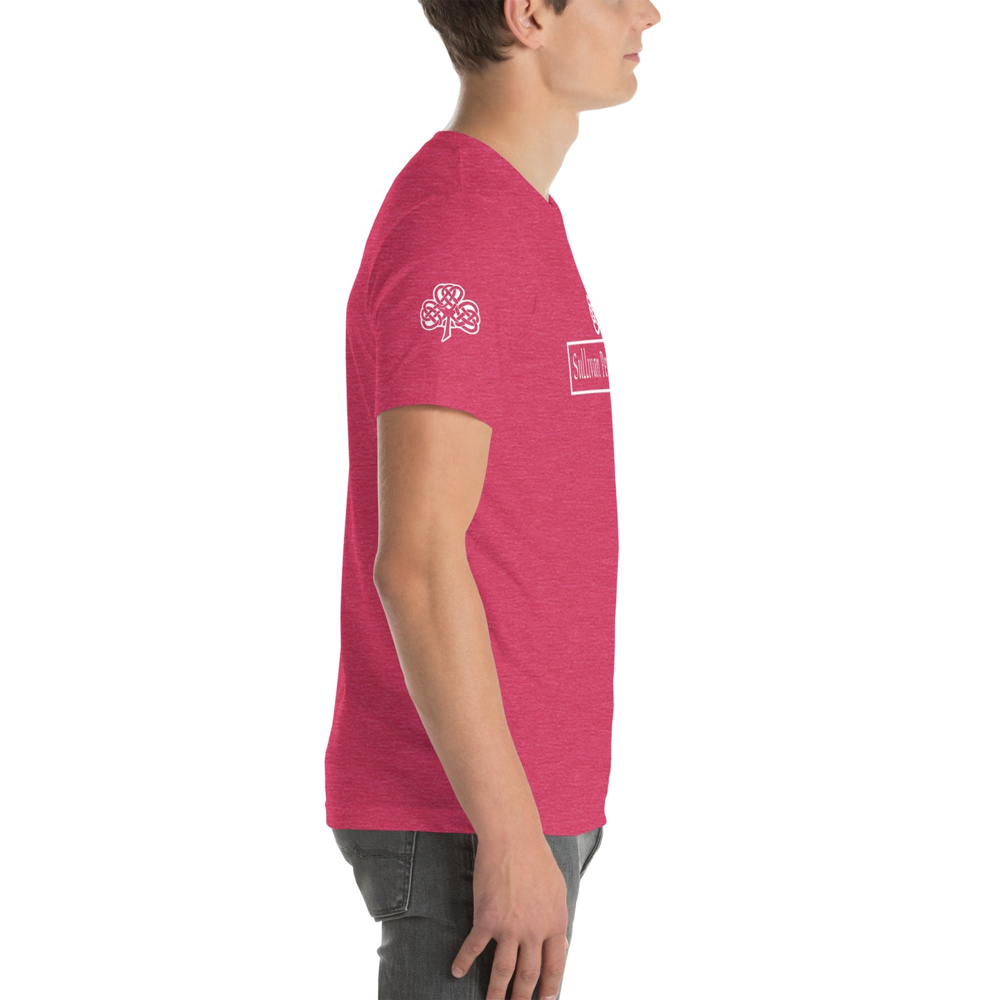 SPT Logo - Unisex t-shirt with back and right sleeve