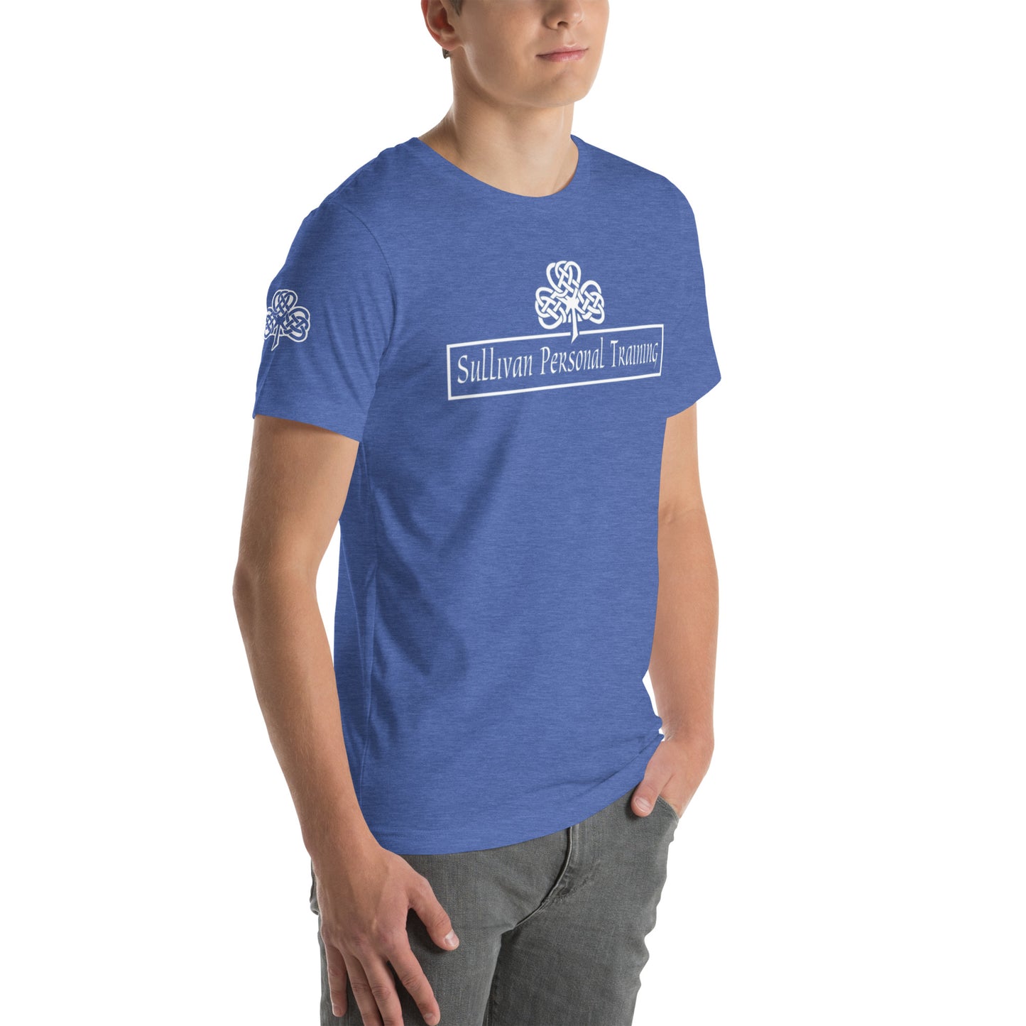 SPT Logo - Unisex t-shirt with back and right sleeve